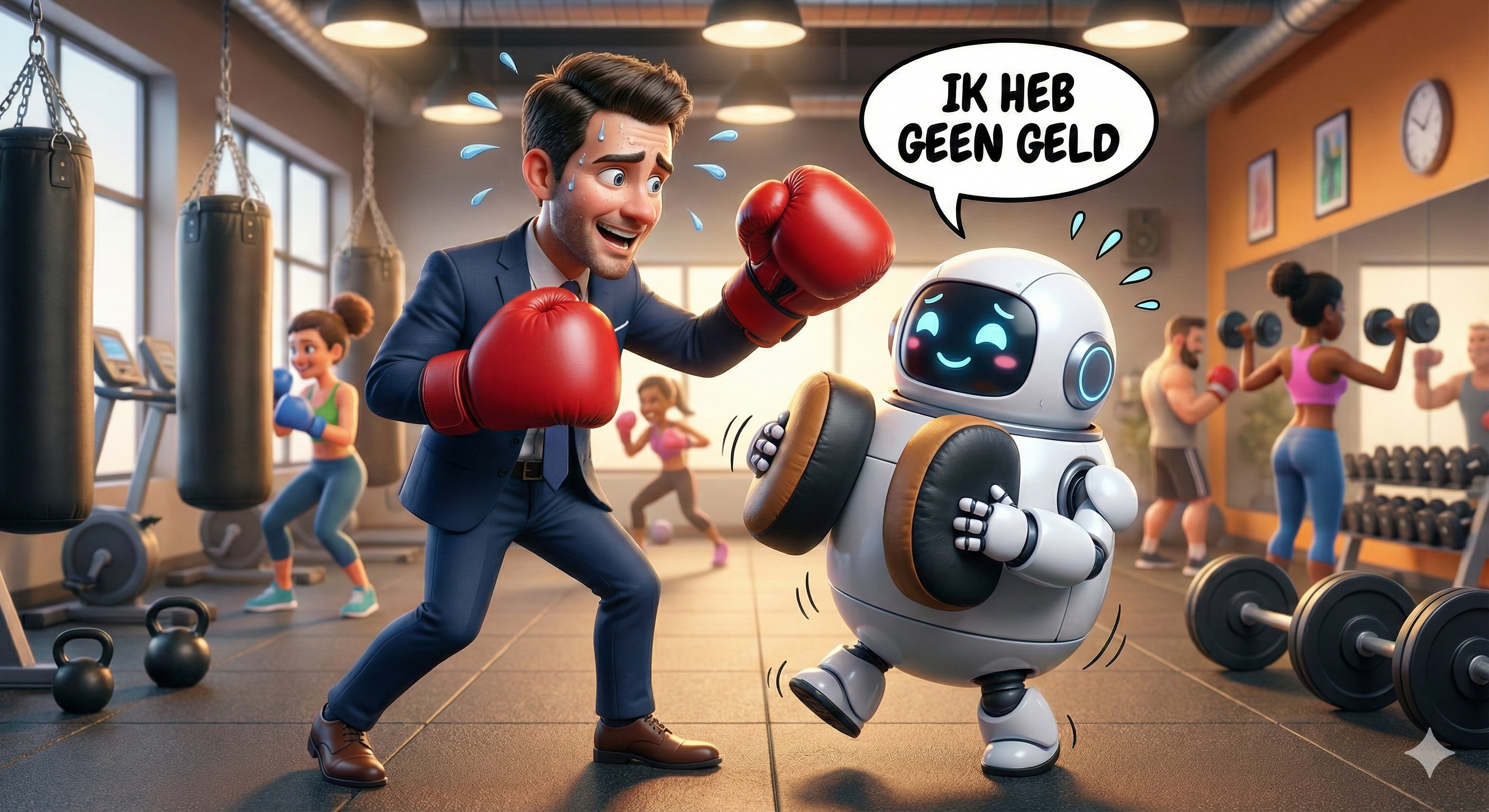 Les 3.1: Oefenen zonder zweethanden
